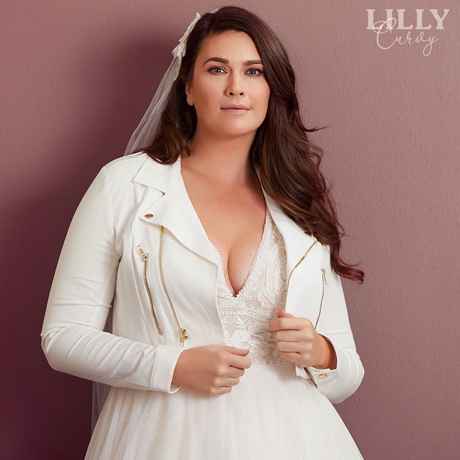 Cremefarbene Blazer Jacke für die Braut | Label: LILLY