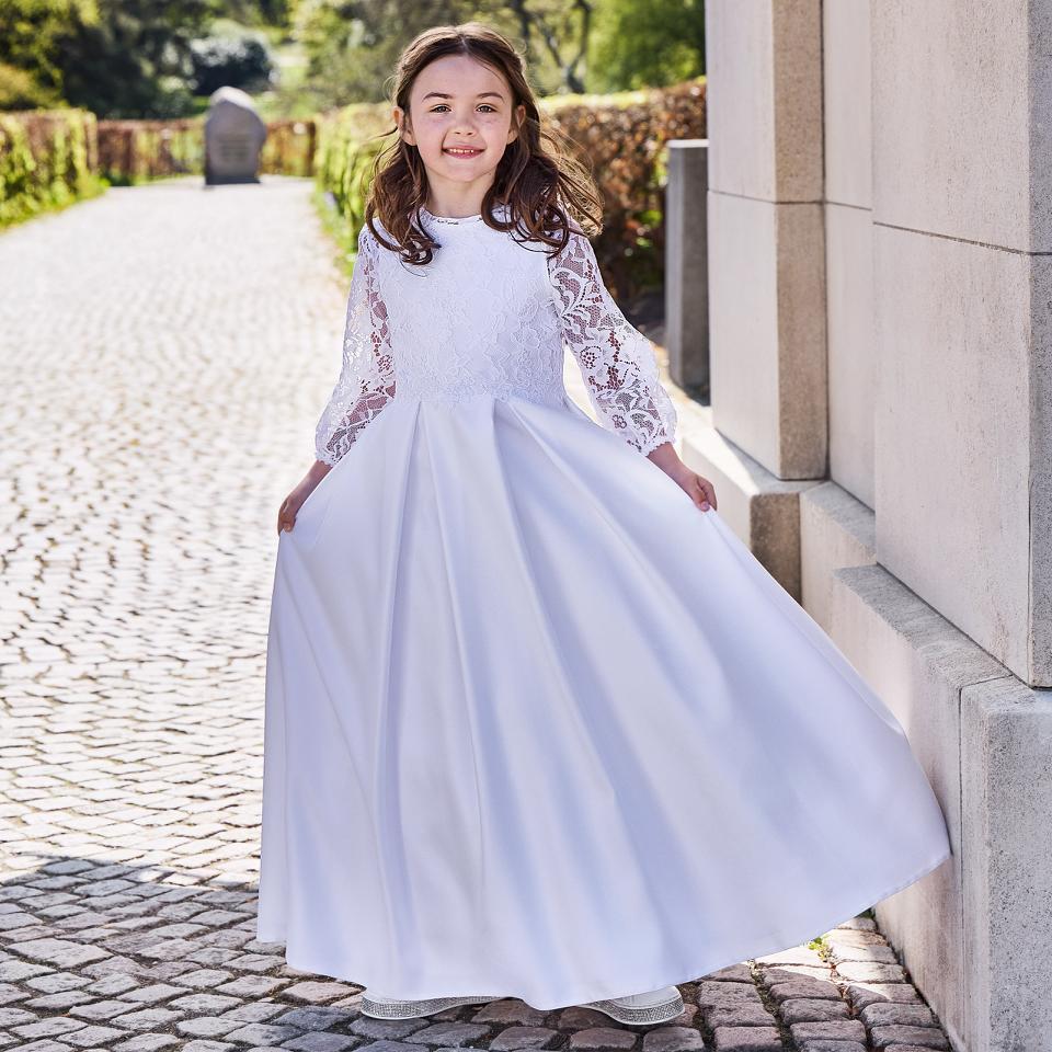 Lilly Kommunionkleid mit Spitzen Bluse